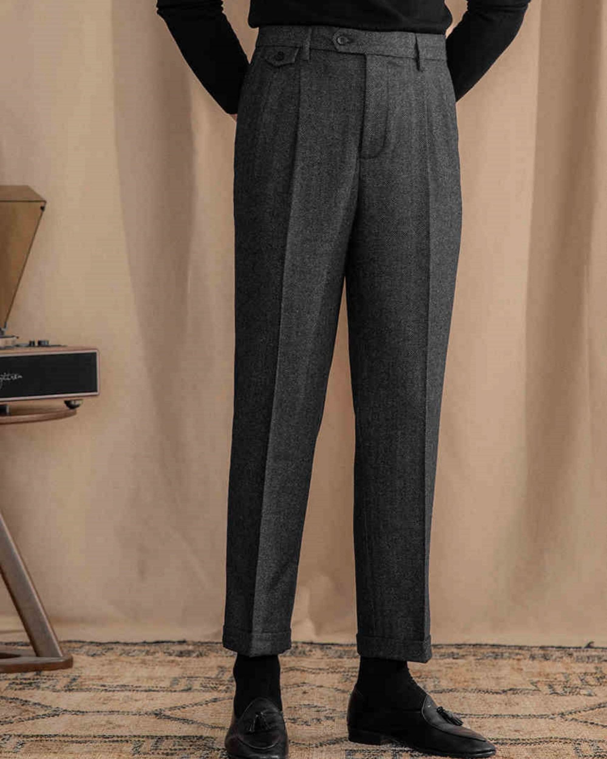 Windsor Herringbone Trousers