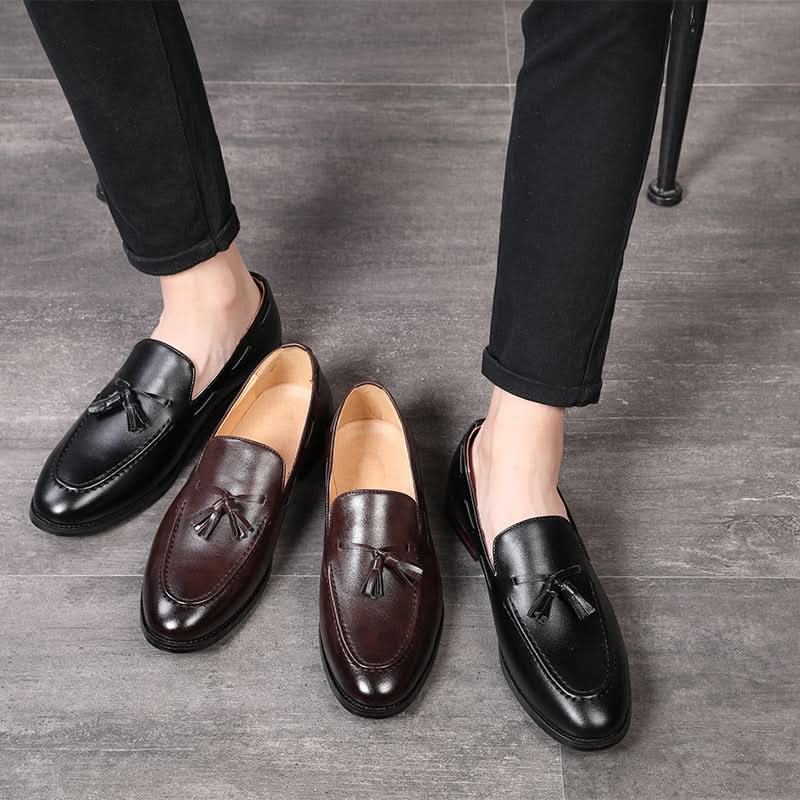 Belgrave Loafers – Classic Tassel Slip-Ons