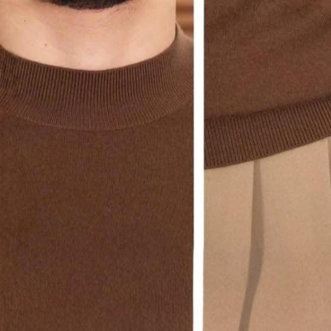 Copenhagen Wool Semi-High Neck Pullover