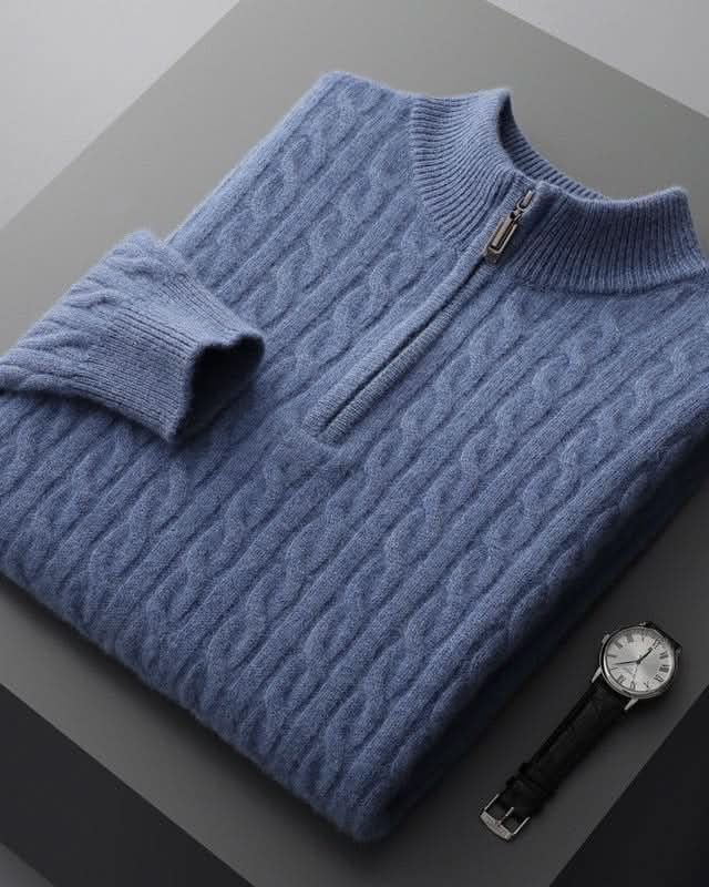 Odense™ Half-Zip Sweater 100% Merino Wool