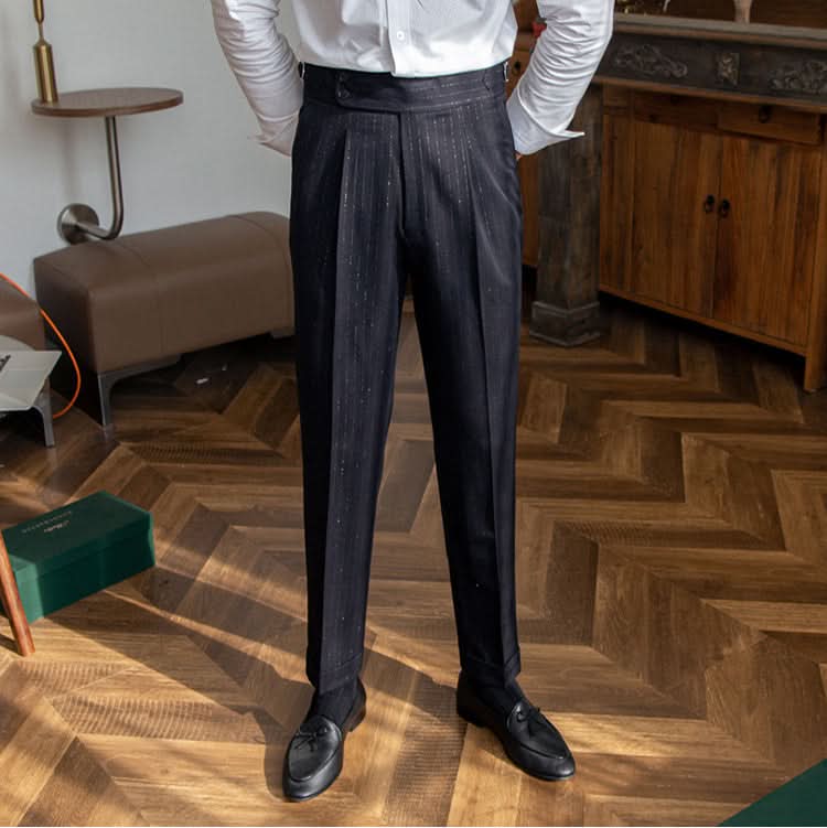 Torino Pinstripe Trousers