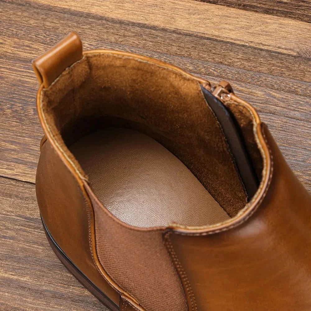 Savoy™ - Classic Leather Chelsea Boots