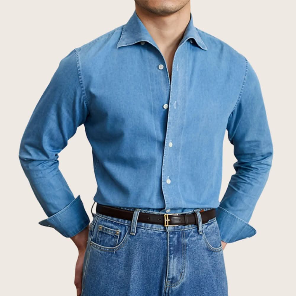 Eros™ – Modern Cut Denim Shirt