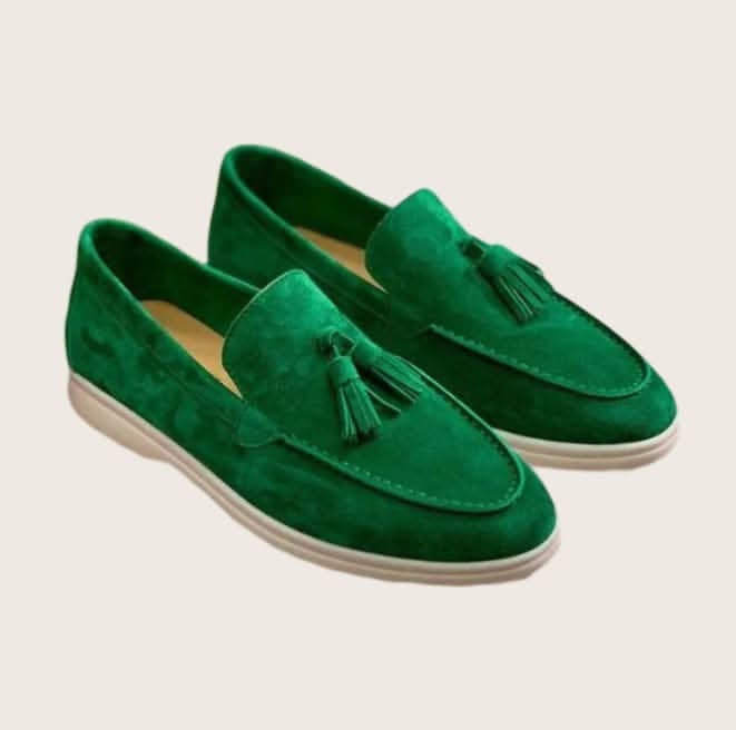 Bellamy Suede Loafers – Old Money Style