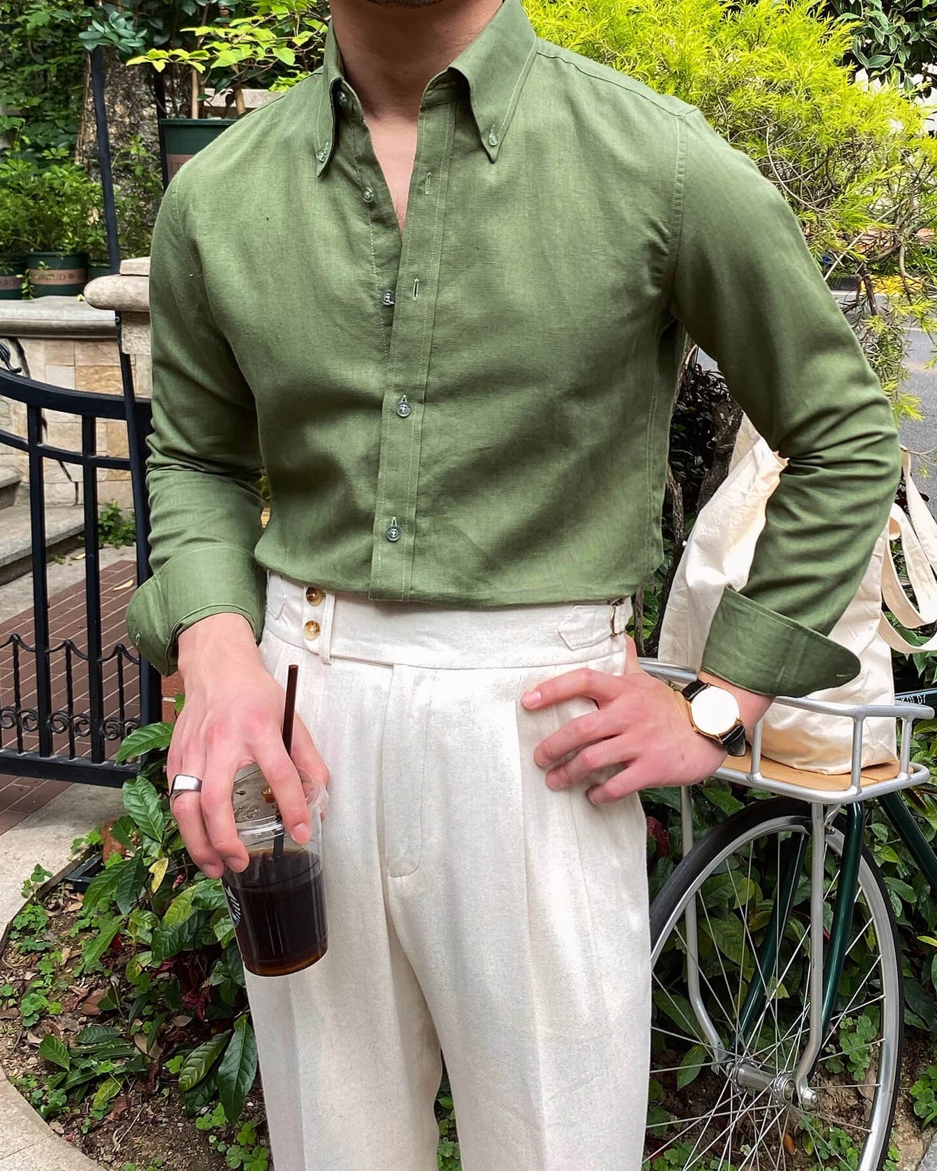 Chemise en lin Albert — Luxe tranquille