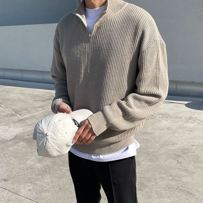 Oslo – Half-Zip Pullover Sweater