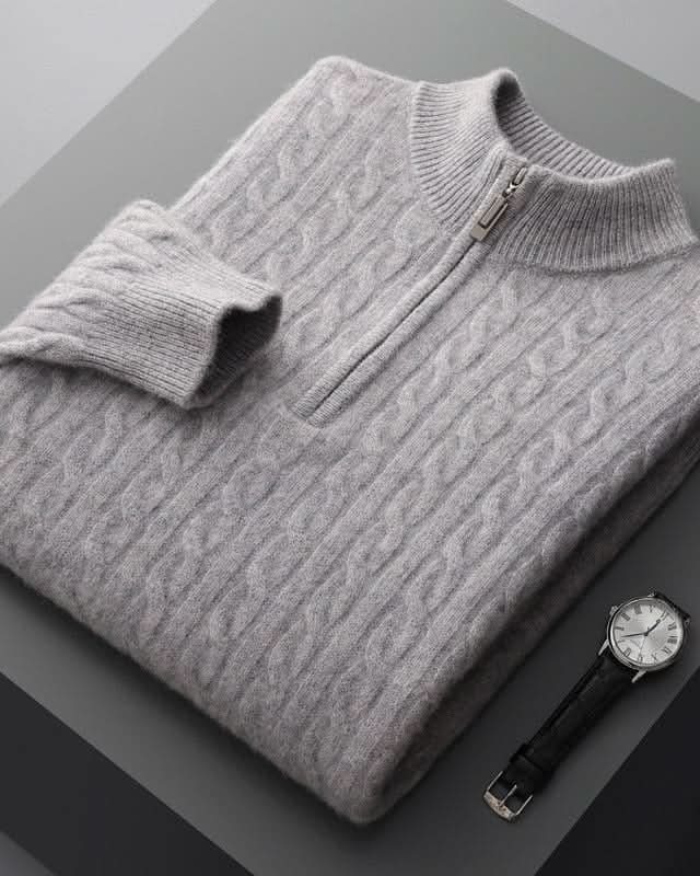 Odense™ Half-Zip Sweater 100% Merino Wool