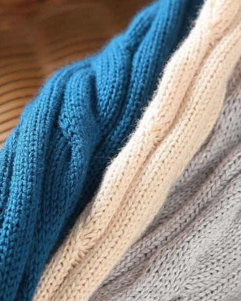 The Old Money™ Cotton Cable-Knit Sweater