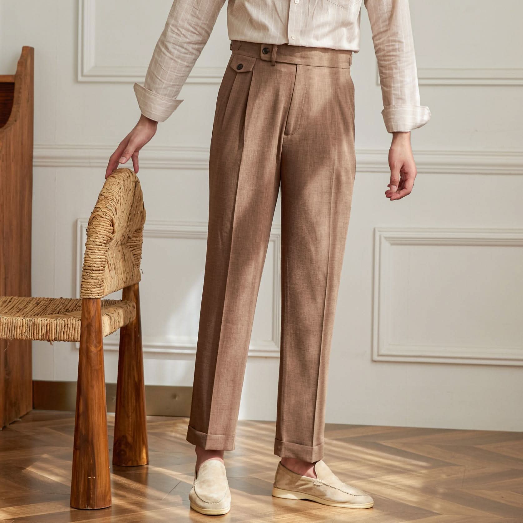 Como™ - Lightweight Italian Blend Trousers