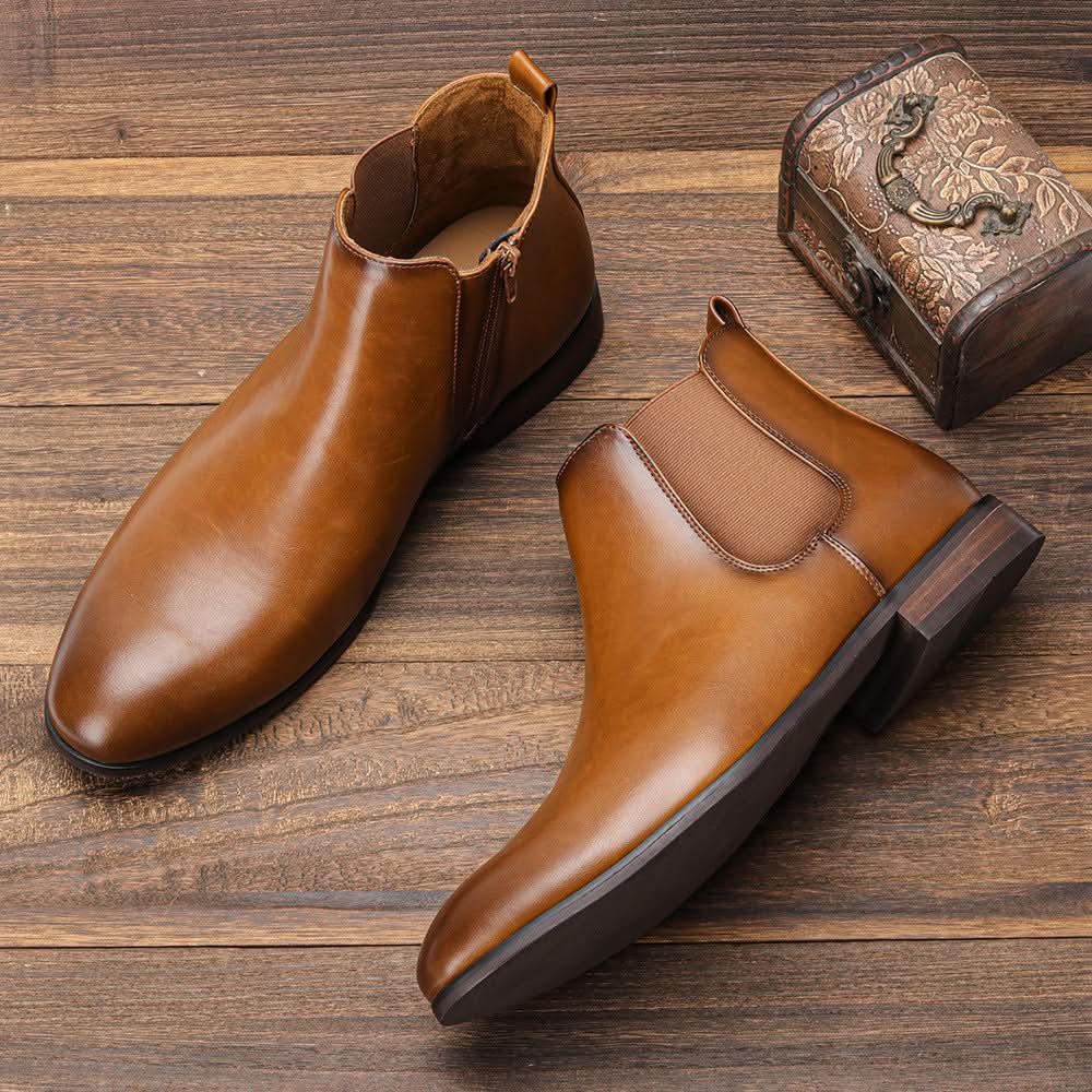 Savoy™ - Classic Leather Chelsea Boots