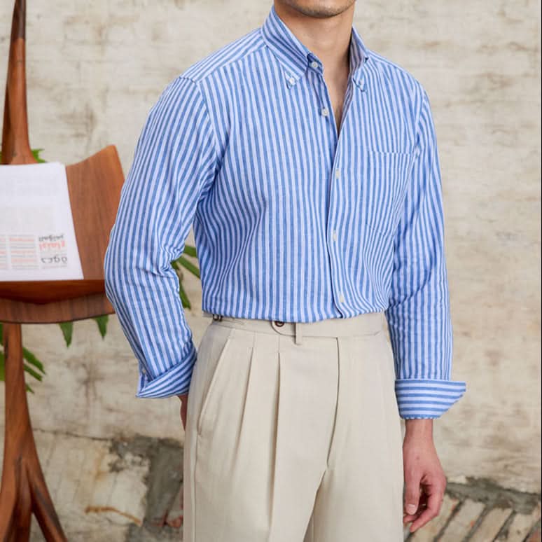 Apollo™ – Striped Button-Down Shirt