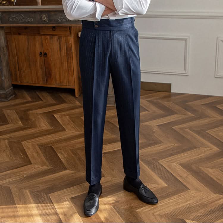 Torino Pinstripe Trousers
