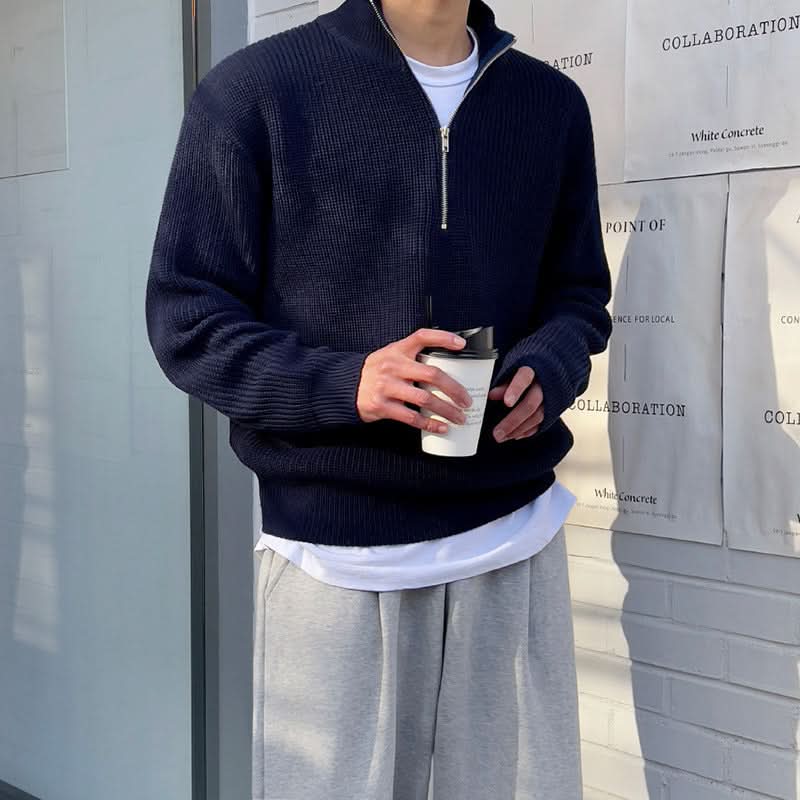 Oslo – Half-Zip Pullover Sweater