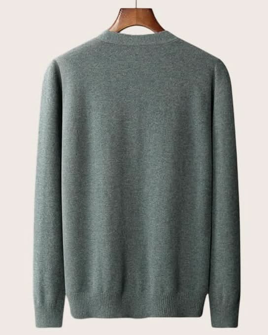 Ashford™ – Extrafine Wool V-Neck Cardigan