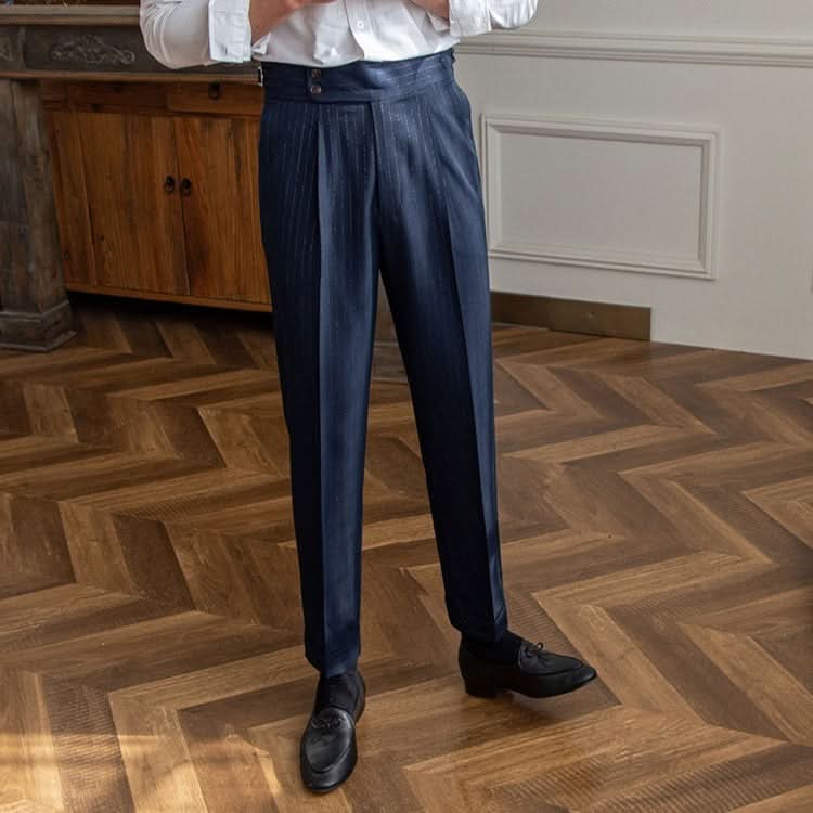 Torino Pinstripe Trousers