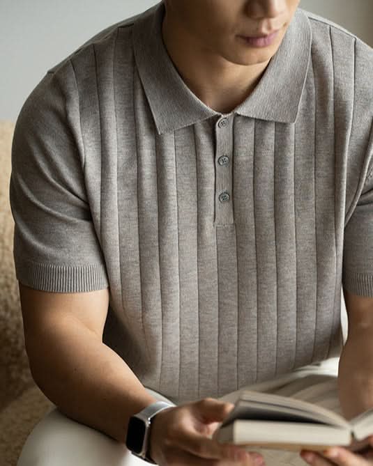 The Haddington Polo Knit