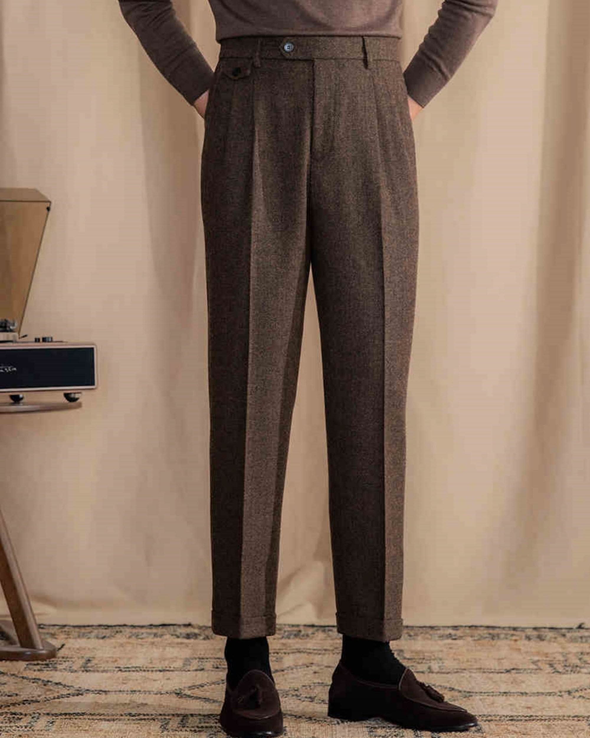Windsor Herringbone Trousers