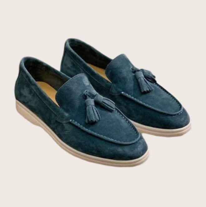 Bellamy Suede Loafers – Old Money Style
