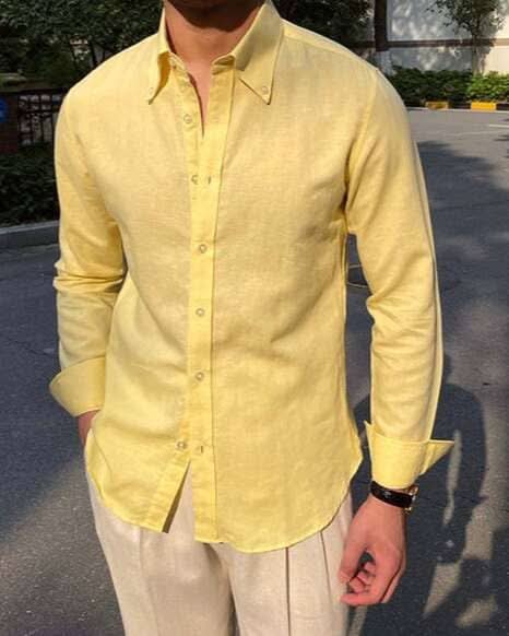 Chemise en lin Albert — Luxe tranquille