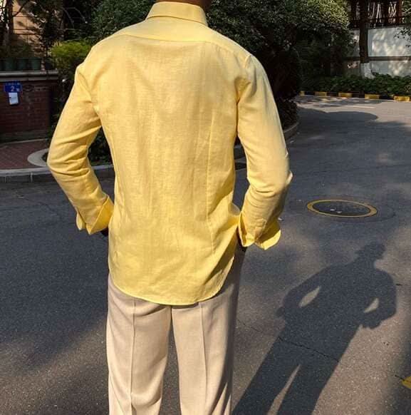 Chemise en lin Albert — Luxe tranquille