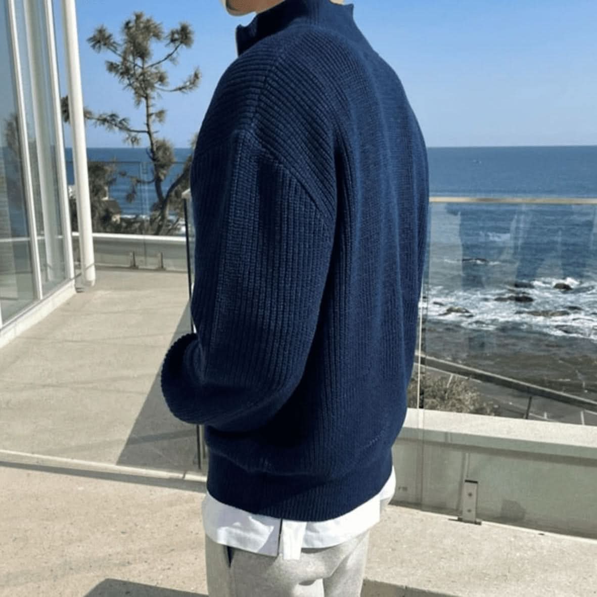 Oslo – Half-Zip Pullover Sweater