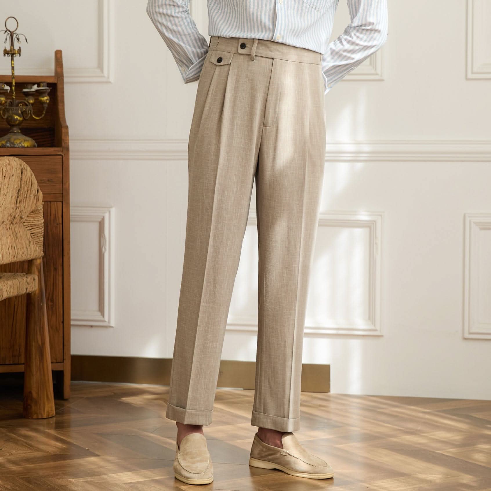 **Kensington_Trousers:_Embrace_British_Sophistication_with_Modern_Comfort_|_Premium_Stretch_&_Breathable_Cotton_Blend**4