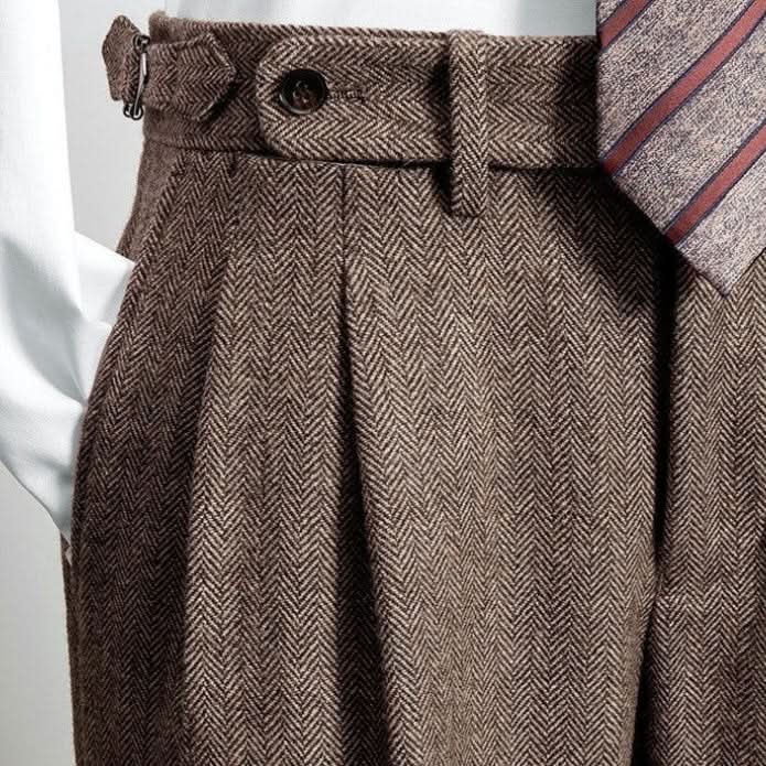 Mayfair Herringbone Trousers