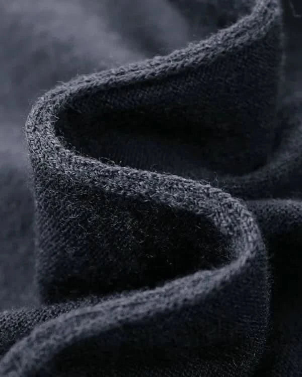 Milan Wool Long-Sleeve Polo