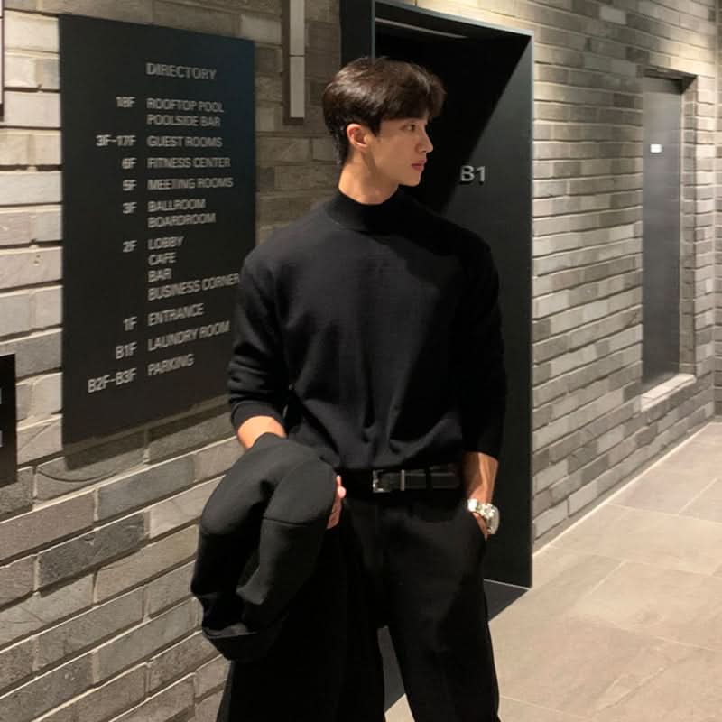 Men’s Premium Pullover Sweater – Casual Comfort & Modern Style