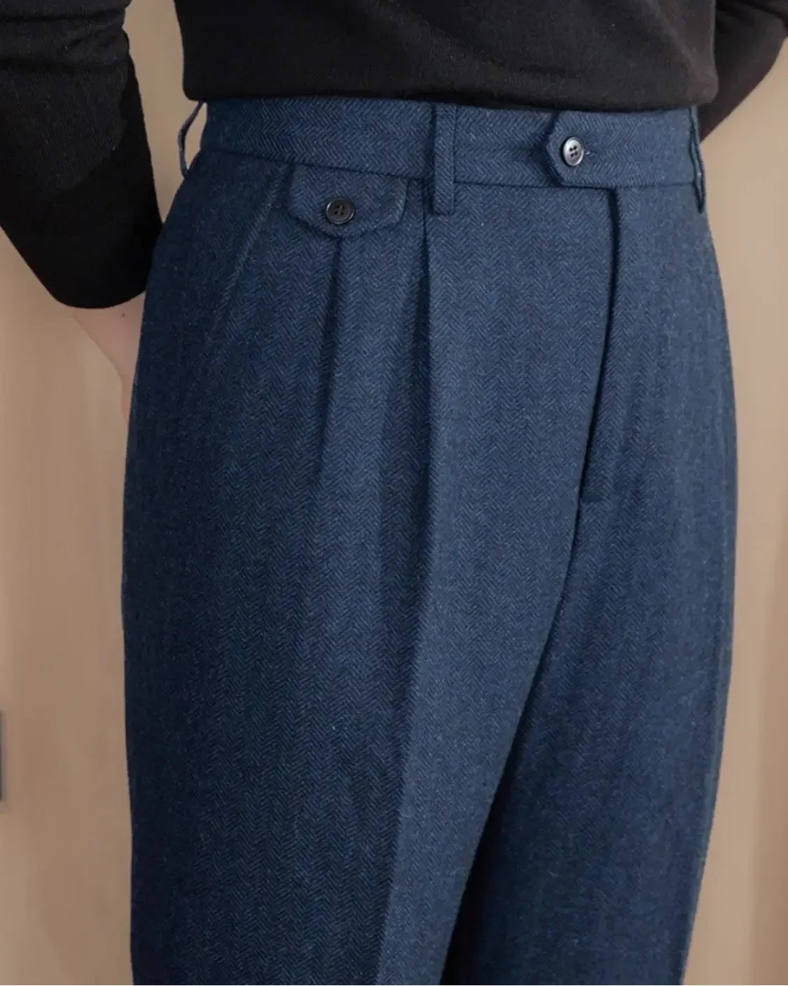 Windsor Herringbone Trousers