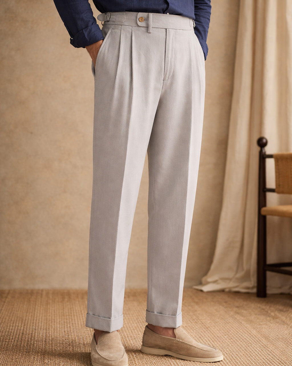 Siena™ Belted Tailored Trousers