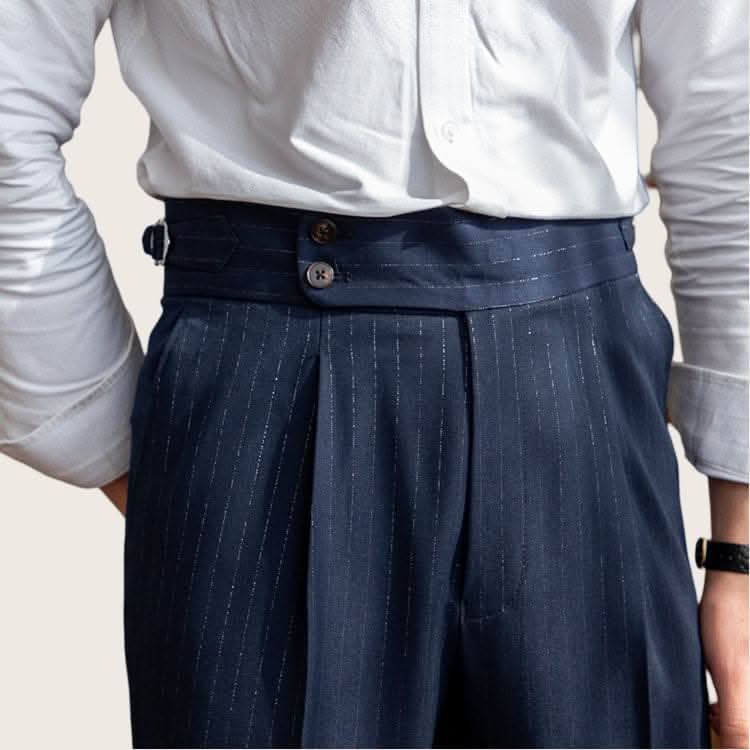 Torino Pinstripe Trousers