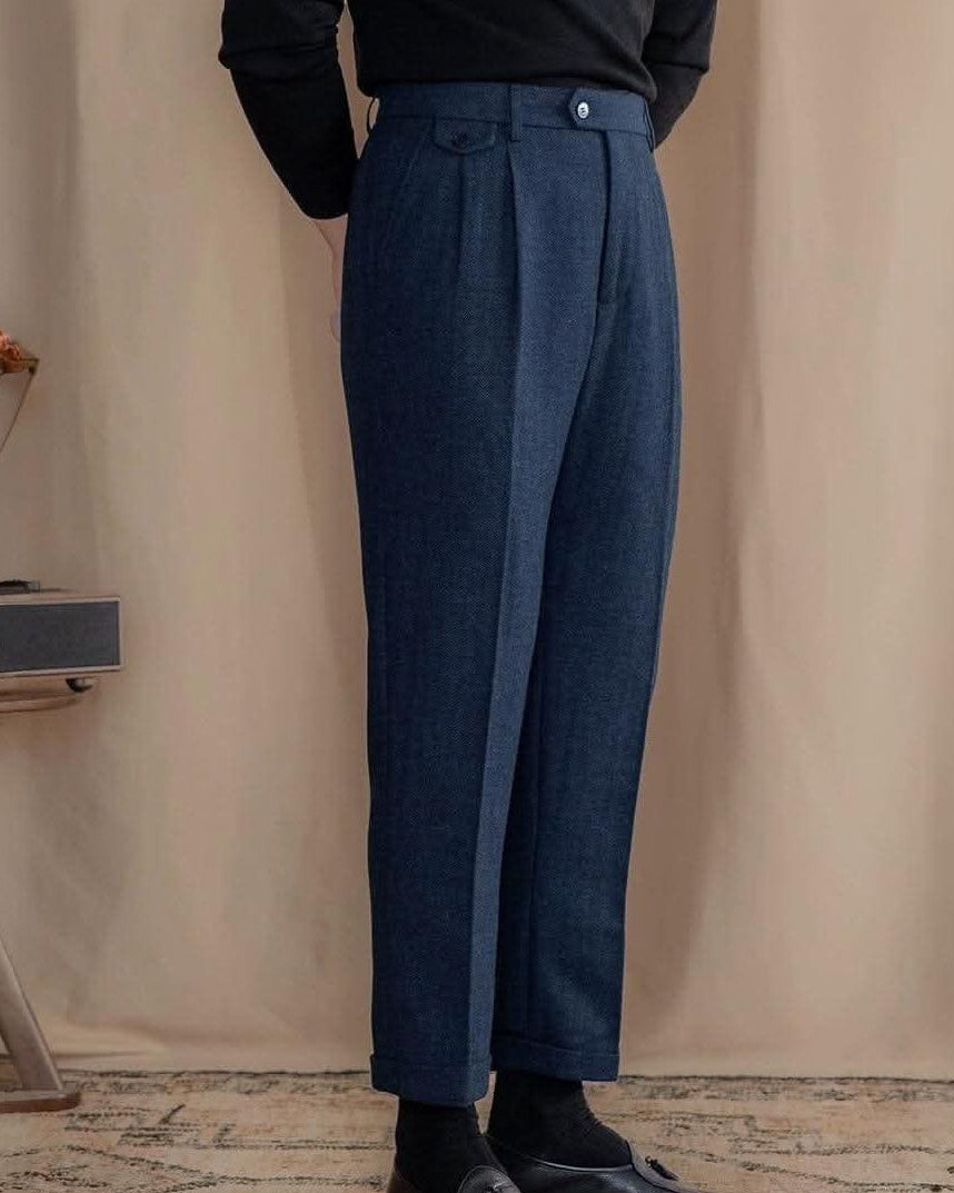 Windsor Herringbone Trousers