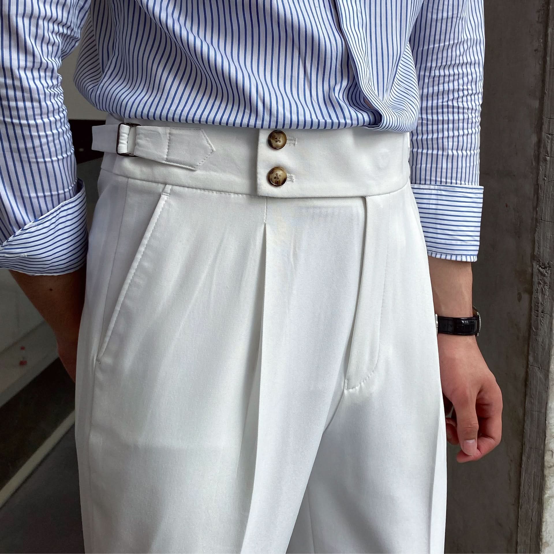 Napoli™ - Tailored High-Waist Cropped Trousers
