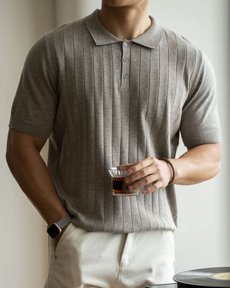 The Haddington Polo Knit