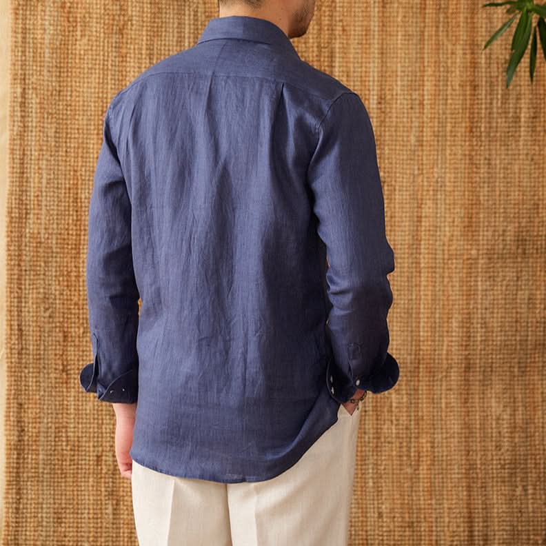 Varenna™ – Pure Linen Shirt