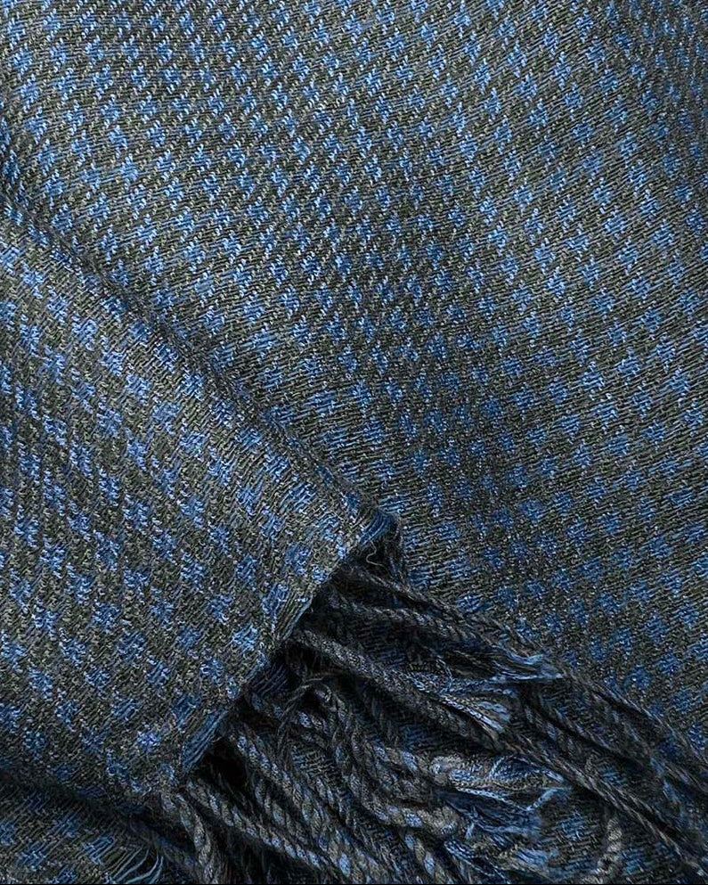 Mayfair™ Navy Herringbone Scarf