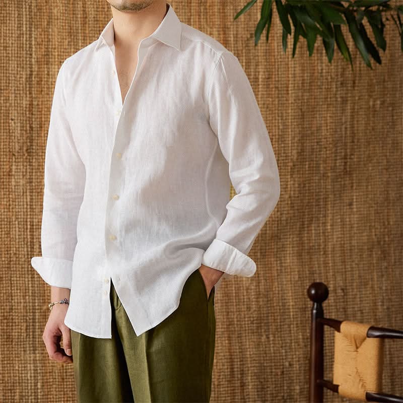 Varenna™ – Pure Linen Shirt