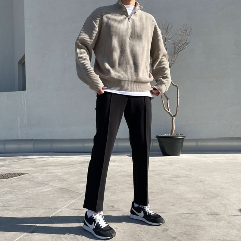 Oslo – Half-Zip Pullover Sweater