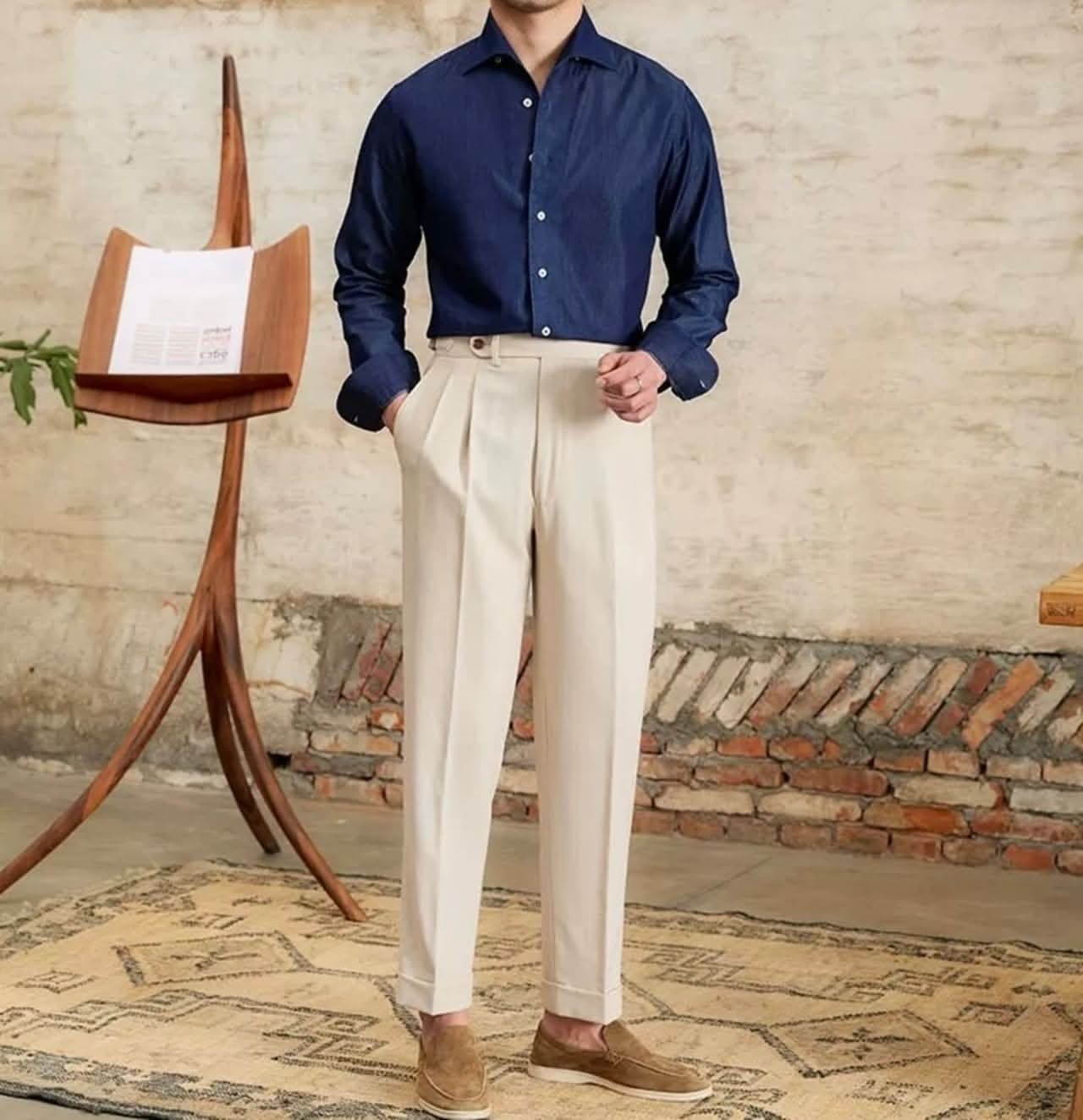 Eros™ – Modern Cut Denim Shirt