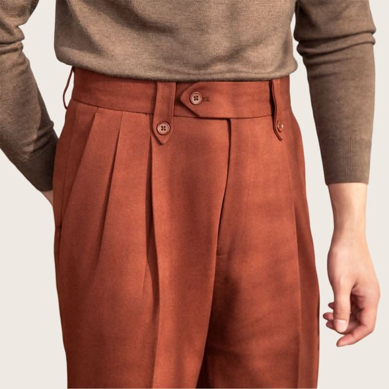 London™ – Pleated Tapered Trousers
