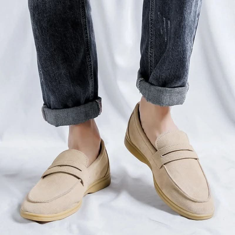 Capri Suede Loafers – Refined Coastal Elegance