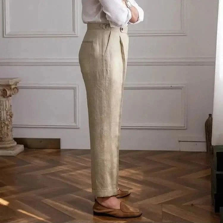 Positano Linen Trousers - Balfour Atelier - Linen - 14:771;5:100014064 - 29 -