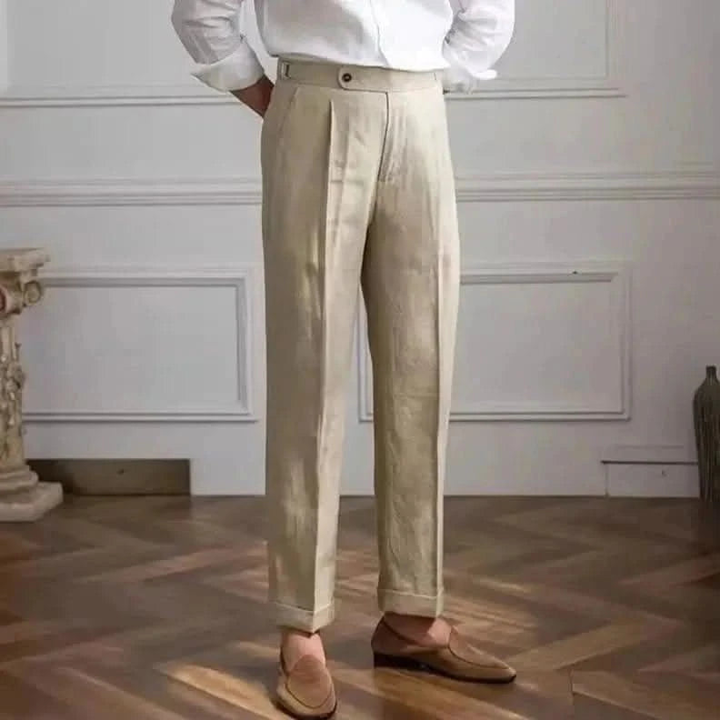 Positano Linen Trousers - Balfour Atelier - Linen - 14:771;5:100014064 - 29 -