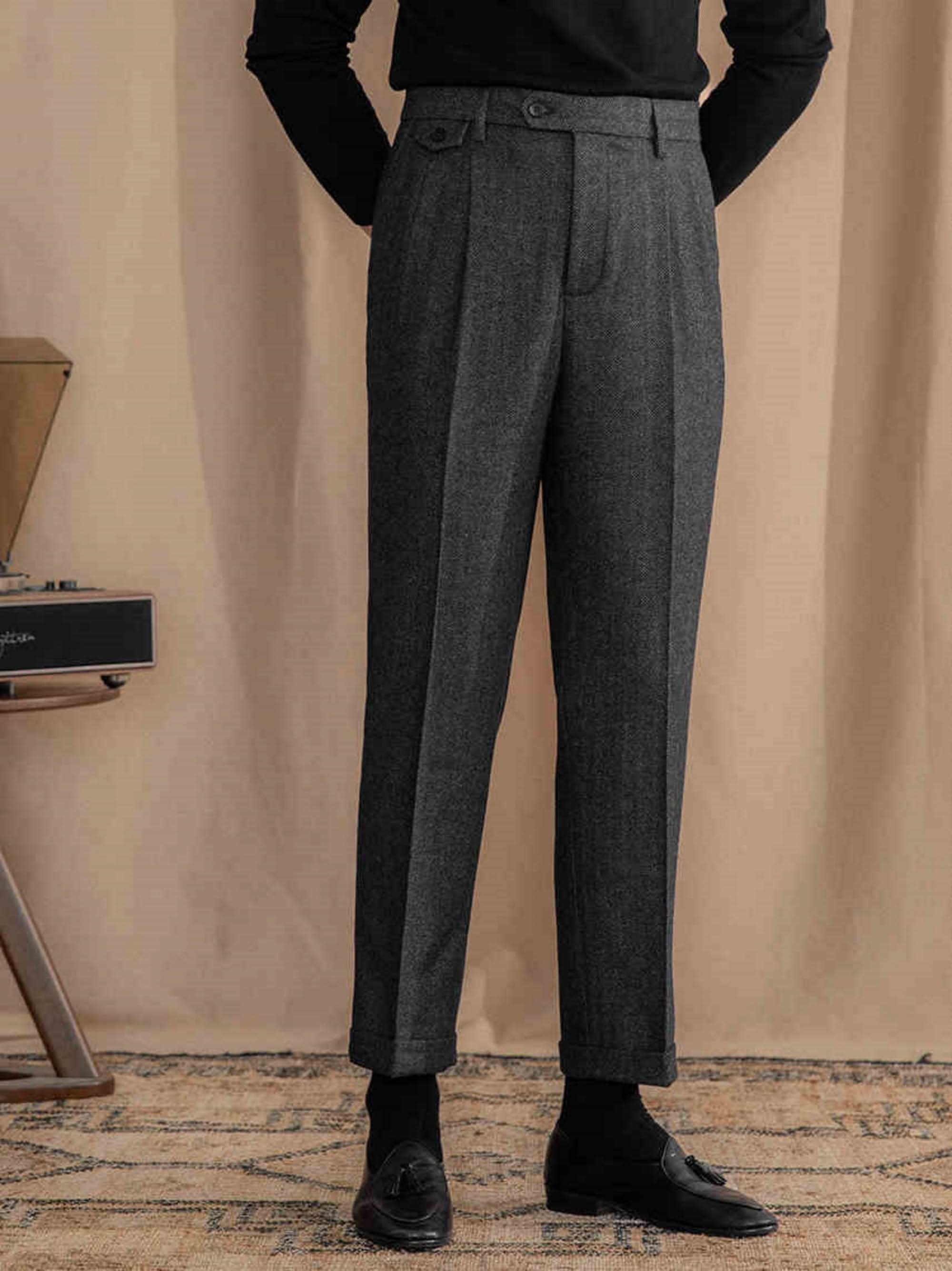 Windsor Herringbone Trousers