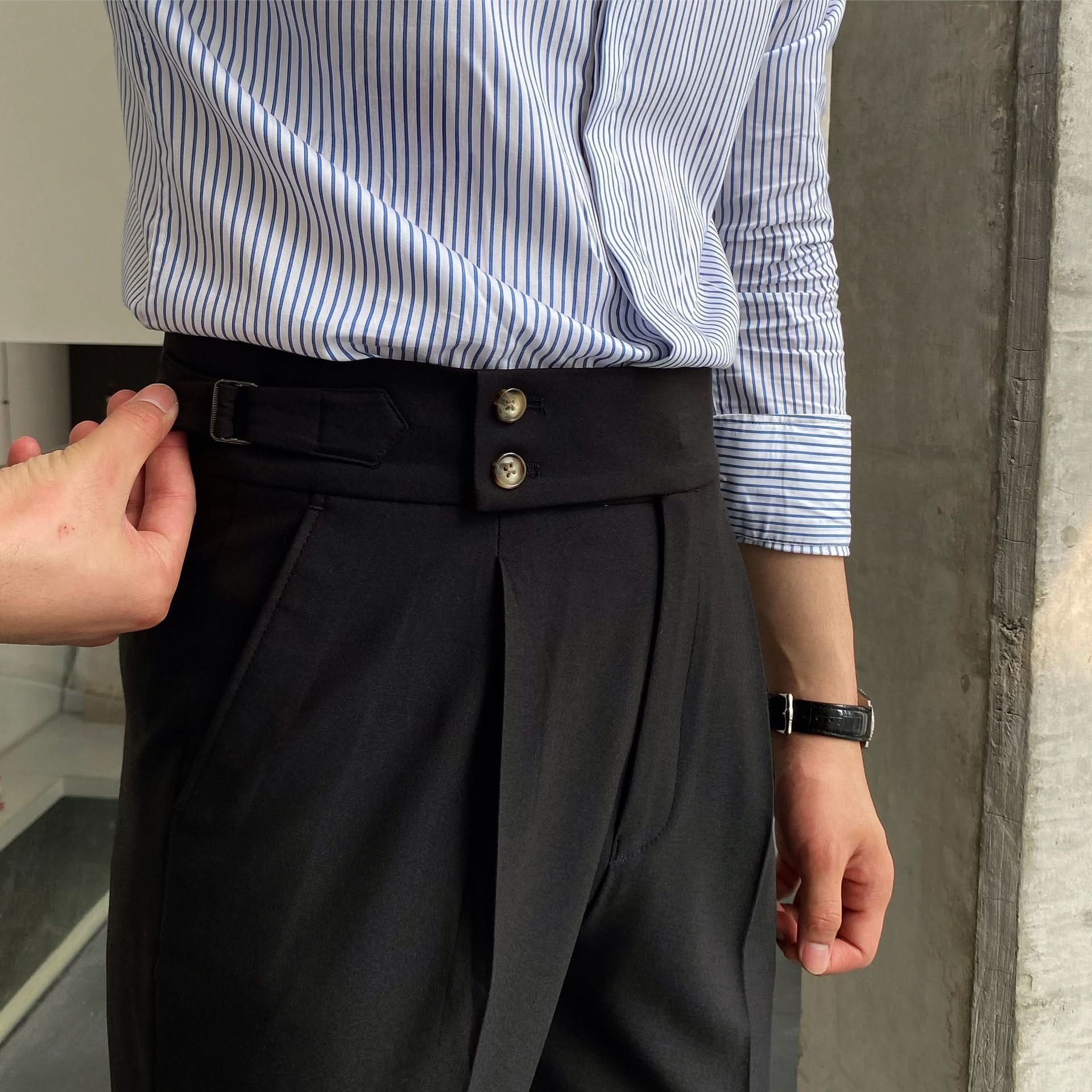 Napoli™ - Tailored High-Waist Cropped Trousers