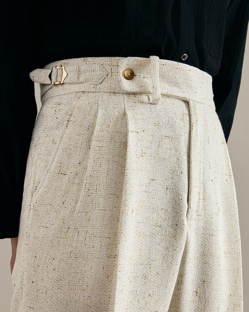 Napoli™ Linen Blend Belted Trousers