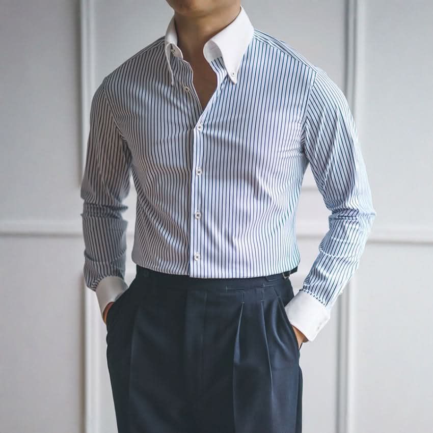DukeLine™ – Tailored Striped Shirt