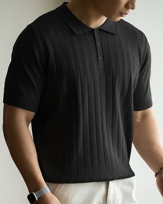 The Haddington Polo Knit