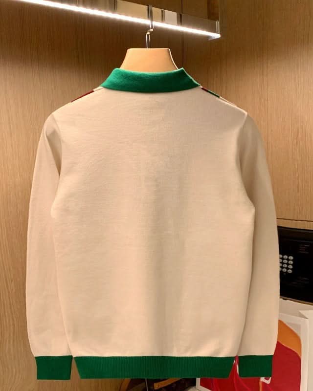 Windsor Striped Polo Sweate